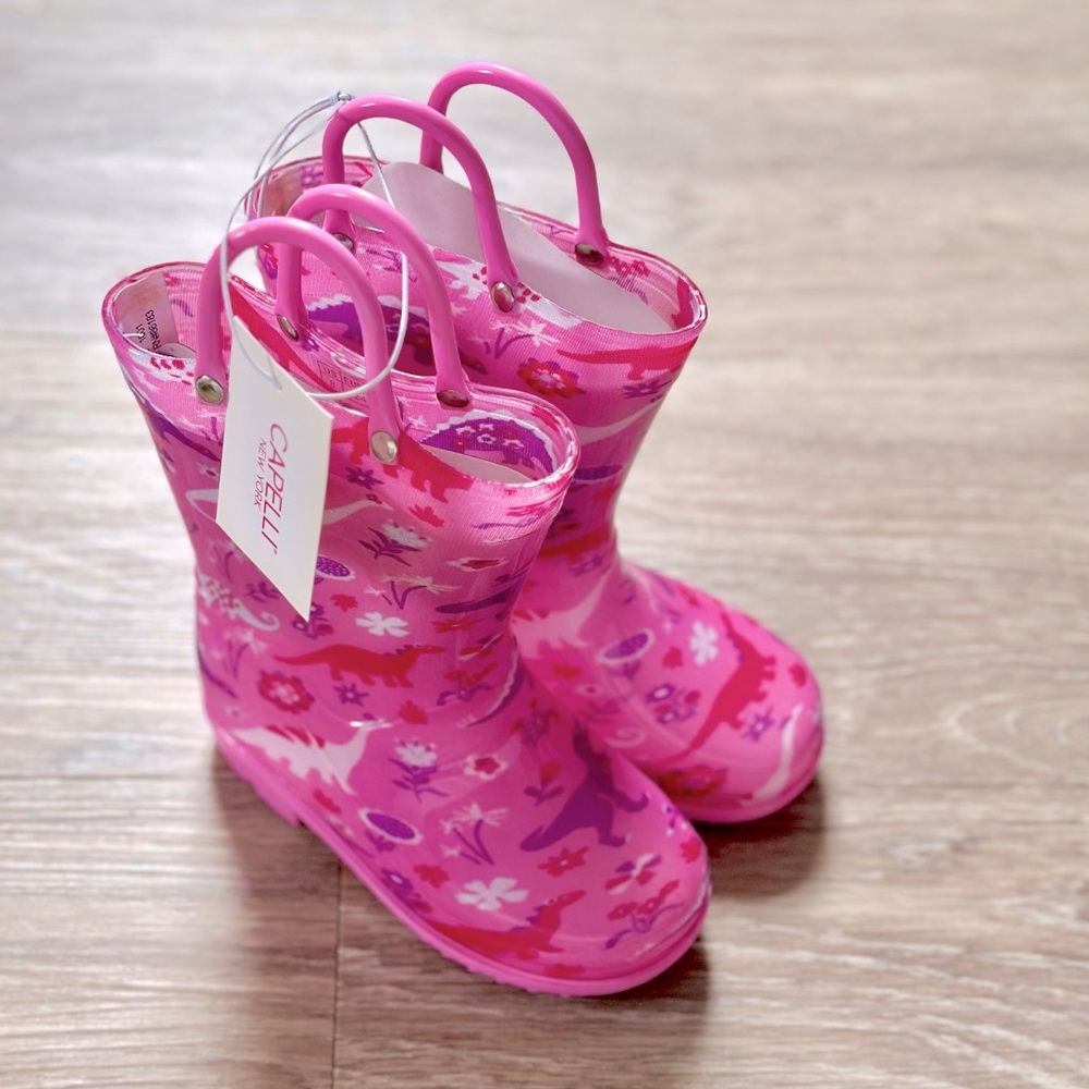 Capelli New York rain boots size 8